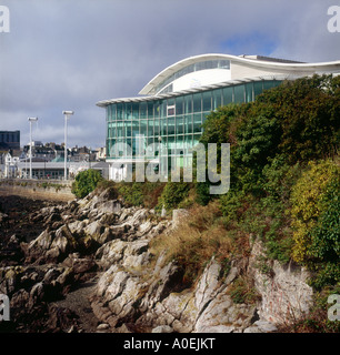 Das National Marine Aquarium befindet sich am Hafen von der historischen Marine Plymouth an der Südwestküste von Englan Stockfoto