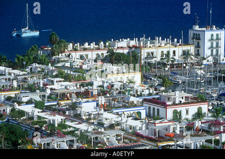 Puerto de Mogan Gran Canaria Kanaren Spanien Stockfoto