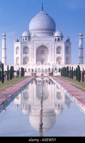 Taj Mahal, Agra Uttar Pradesh, Indien Stockfoto