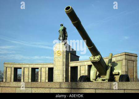 Sowjetischer Krieg-Denkmal, Tiergarten, Berlin Stockfoto