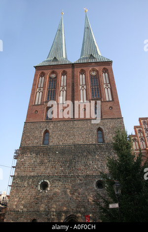 St. Nikolaus Kirche, Berlin Stockfoto