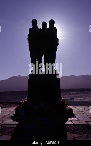 Commando Memorial Spean Bridge Schottland Stockfoto