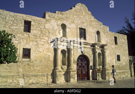 Die Alamo in San Antonio, Texas, USA Stockfoto