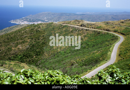 Kloster Sant Pere de Rodes Stockfoto