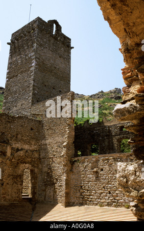 Kloster Sant Pere de Rodes Stockfoto