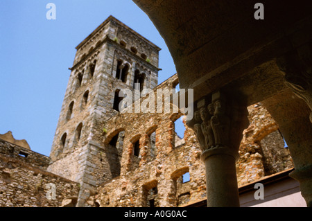 Kloster Sant Pere de Rodes Stockfoto