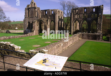 Dundrennan Abbey in der Nähe von Kirkcudbright Schottland Stockfoto