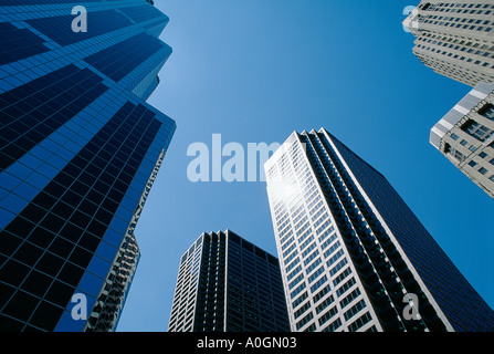 MODERNE ARCHITEKTUR TORONTO KANADA Stockfoto