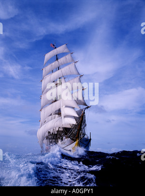 TALL SHIP ex NIPPON MARU JAPAN Stockfoto