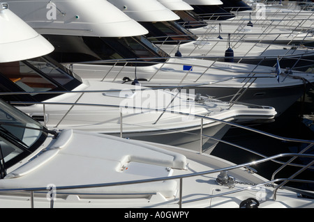 Barcelona Boat Show Stockfoto