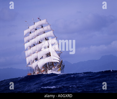 TALL SHIP ex NIPPON MARU JAPAN Stockfoto