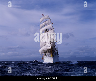 TALL SHIP ex NIPPON MARU JAPAN Stockfoto