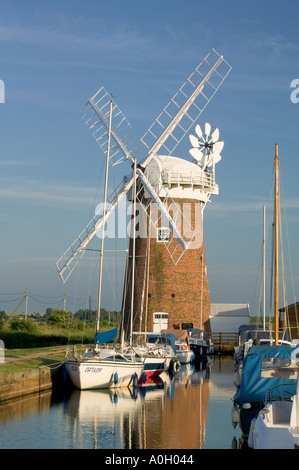 Horsey Mühle Norfolk England Stockfoto