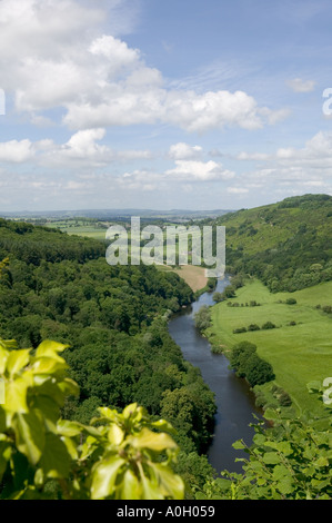 Blick von Yat Rock Symonds Yat Hereford Worcester GbR Stockfoto