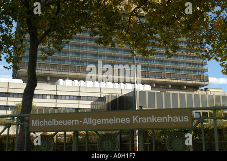 Allgemeines Krankenhaus, Universitätsklinik in Wien Stockfoto