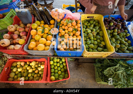 DER ALTE MARKT IN PAPHOS, ZYPERN Stockfoto