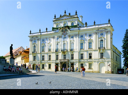 Erzbischöfliche Palast Prag Tschechische Republik Stockfoto