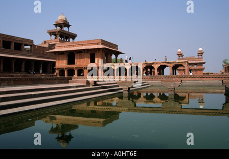 Fatehpur Sikri Uttar Pradesh, Indien Stockfoto