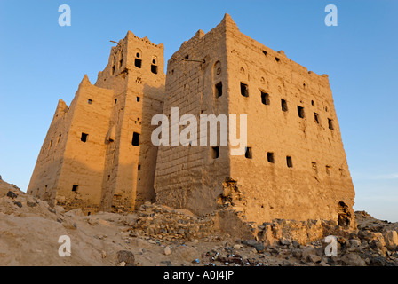 Verlassene alte Stadt von Marib, Jemen