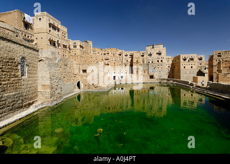 Zisterne von Habbaba, Jemen Stockfoto