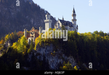 Schloss Neuschwanstein in Bayern Deutschland Stockfoto