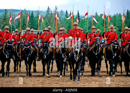 RCMP Musical Ride 11 Stockfoto