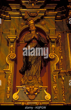 Detail, Altar, Mission San Francisco de Asis, Mission Dolores, San Francisco, Kalifornien Stockfoto