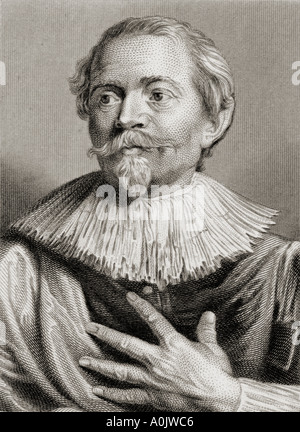 Jacob Jordaens, 1593 - 1678. Flämischen Maler, Zeichner und tapestry Designer. Stockfoto