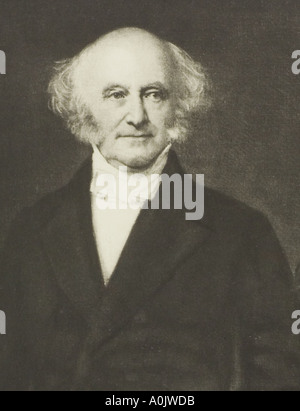 Martin Van Buren, 1782 - 1862. Amerikanische Staatsmann und 8. an den Präsidenten der Vereinigten Staaten von Amerika. Drucken aus dem 19. Jahrhundert. Stockfoto