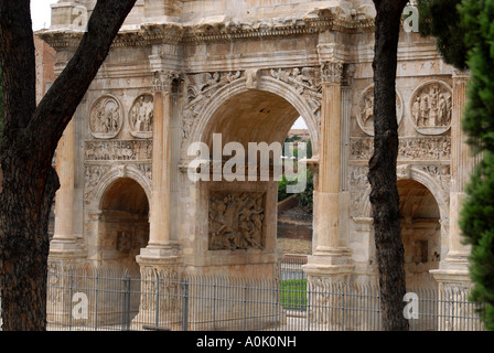 Der Bogen von Constantine Rom Italien Stockfoto