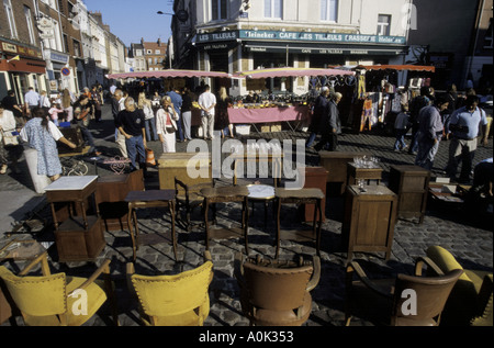 LILLE - MARKT VON WAZEMMES - NORD - FRANKREICH Stockfoto