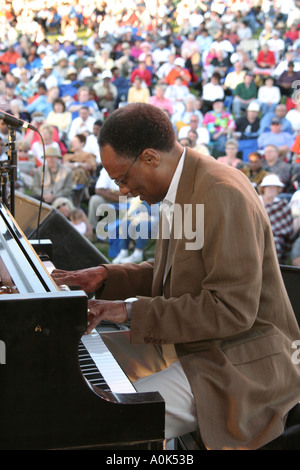 Toledo Ohio, Internationaler Park, öffentlichkeit, Erholung, Art Tatum Jazz Heritage Festival, Festivals Messe, Konzert, Freizeit, Vergnügungsnachbar, Tradition, Ramsey L Stockfoto