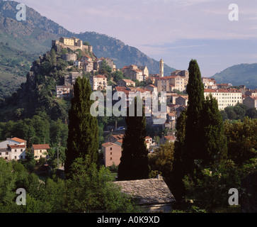 Corte, Haute Corse, Korsika, Frankreich Stockfoto