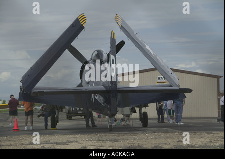 Grumman TBM Avenger mit Flügeln Stockfoto