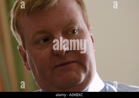 Ex-liberale Demokrat Führer Charles Kennedy zurückgetretenen nach gesteht ein Alkoholproblem. Stockfoto