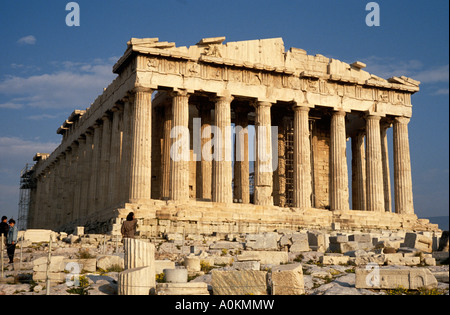 Der Parthenon in Athen Griechenland Stockfoto