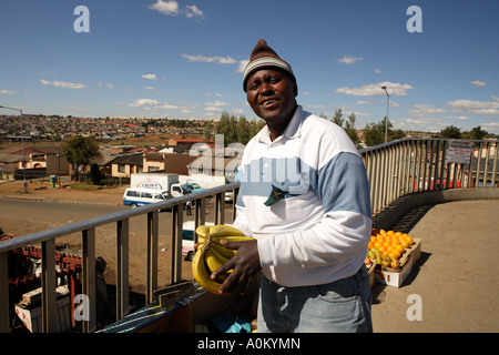 Baragwanath Taxistand, Soweto, Johannesburg. Stockfoto