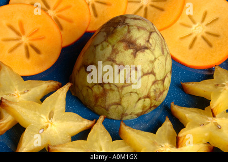 Exotische Früchte hautnah Stockfoto