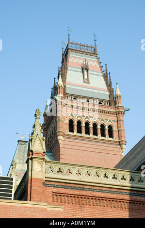 Architektonisches Detail aus dem Sanders Theater in Cambridge, Massachusetts Stockfoto