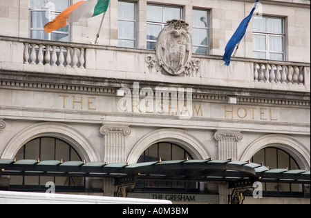 Das Gresham Hotel auf der O' Connell Street in Dublin Irland Stockfoto