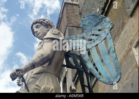 Michelangelo entwarf Engel in Castel Sant' Angelo in Rom, Italien Stockfoto