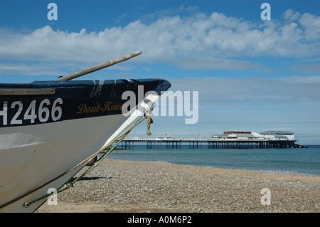 UK, Norfolk, Cromer Pier beach Stockfoto