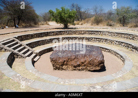 Hoba Meteorit Grootfontein Namibia Stockfoto