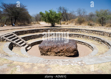 Hoba Meteorit Grootfontein Namibia Stockfoto