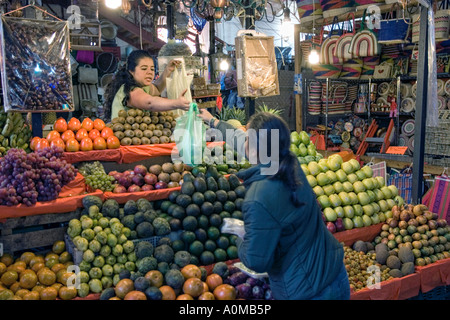 Hidalgo Markt Mercado Hidalgo in Guanajuato. Gebaut 1910 von Gustave Eiffel der Eiffelturm Ruhm. Stockfoto