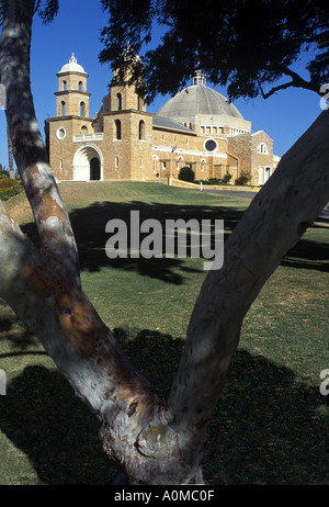 Saint Francis Xavier Cathedral, Geraldton, Westaustralien, gebaut von Monsignore John Hawes, Architekt und Priester. Stockfoto