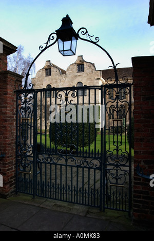 Die Schatzmeister Haus aus Münster Yard in York England Stockfoto