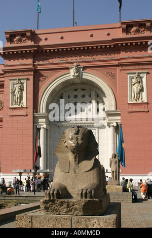 Ägyptischen Museum von Kairo Ägypten Stockfoto