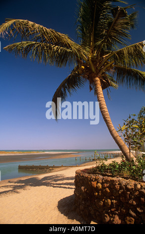 Palm Grove Beach Banjul (Gambia) Stockfoto