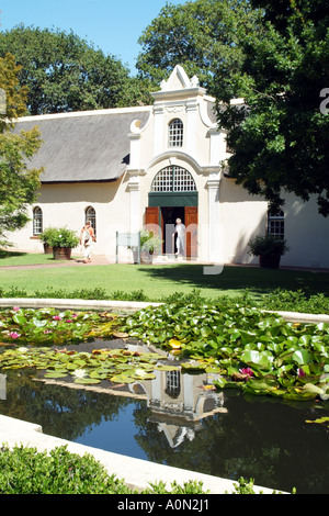 Vergelegen Bibliothek und Kulturerbe-Bereich. Herstellung von Weingut Architekt Somerset West western Cape Südafrika RSA Cape Dutch Stockfoto